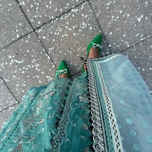 Pakistani salwar kameez - suffuse by sana yasir  Worn for only an hour